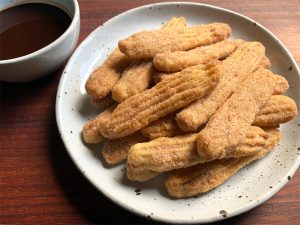 Baked Mock Churros (Egg Free ＆ Dairy Free) – Hiroko's Recipes