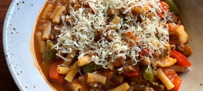 Quick & Easy Macaroni Beef Mince – Hiroko's Recipes
