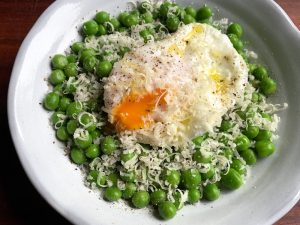 Peas & Egg – Hiroko's Recipes