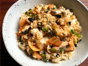 Sardine & Kimchi Mazegohan – Hiroko's Recipes